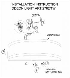 Настенный светильник Odeon Light Aster  - 3